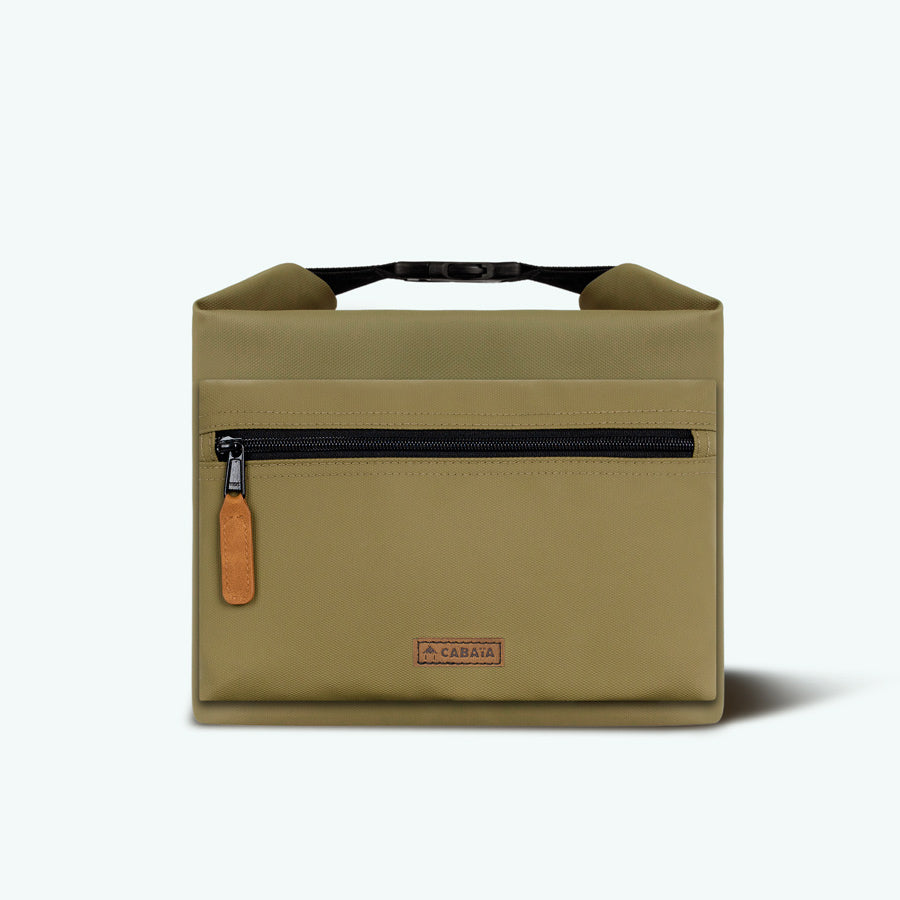 borsa porta pranzo media con tasca frontale grenette
